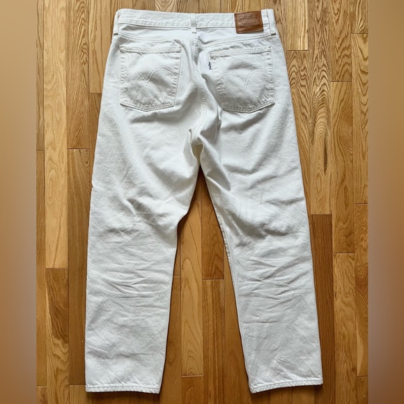 Levi’s Premium Wedgie Straight Fit White - Picture 5 of 7